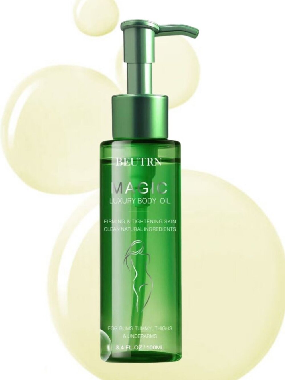 Full Body Oil Skin Firming Moisturizing Nourishing Skincare 3.38 fl oz
